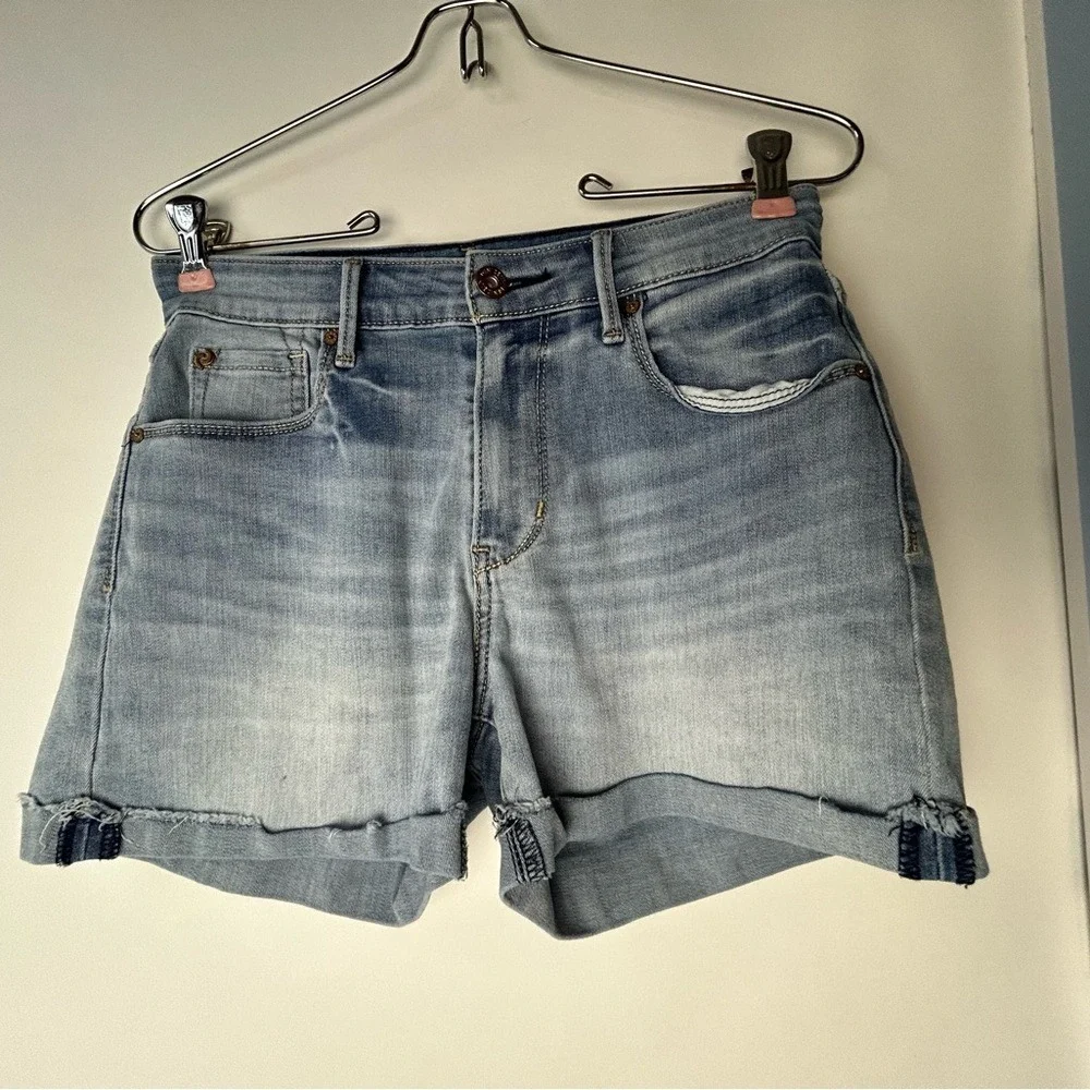 Levi's Denizen‎ High Rise Blue Jean Shorts 2-W26